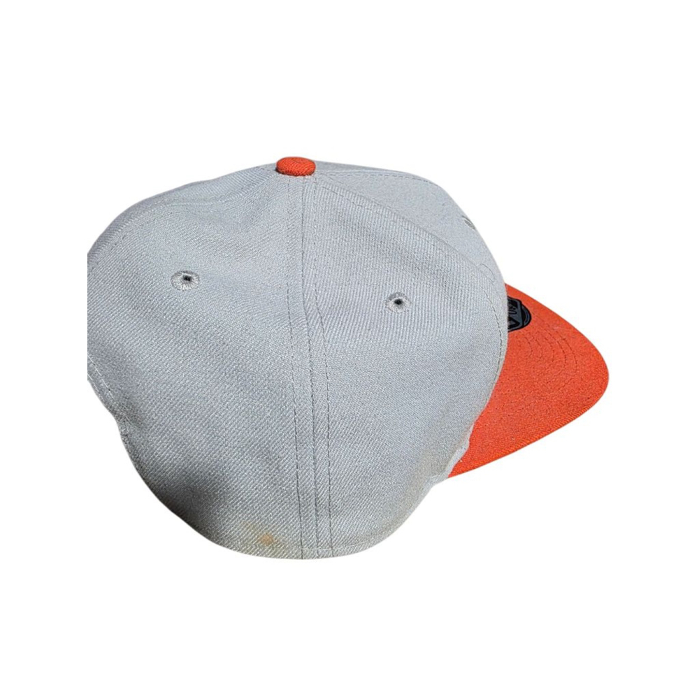 Men's Routine Gray Orange Baseball Cap One Size - Picture 4 of 5